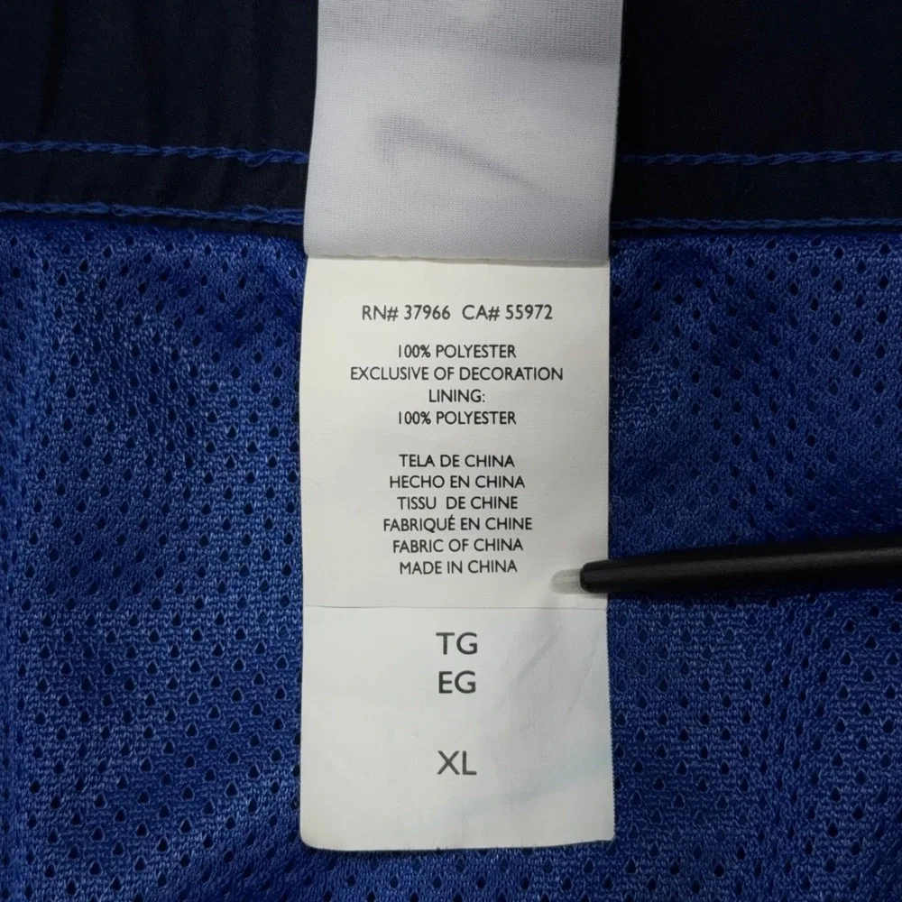 Nike Mens Swim Trunks Royal Blue‎ Cargo Pocket Mesh Lined Board Shorts XL